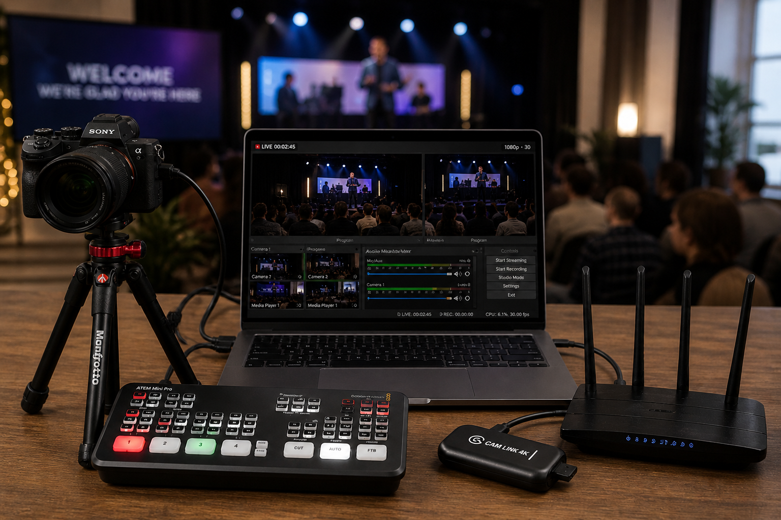 Corporate streaming
