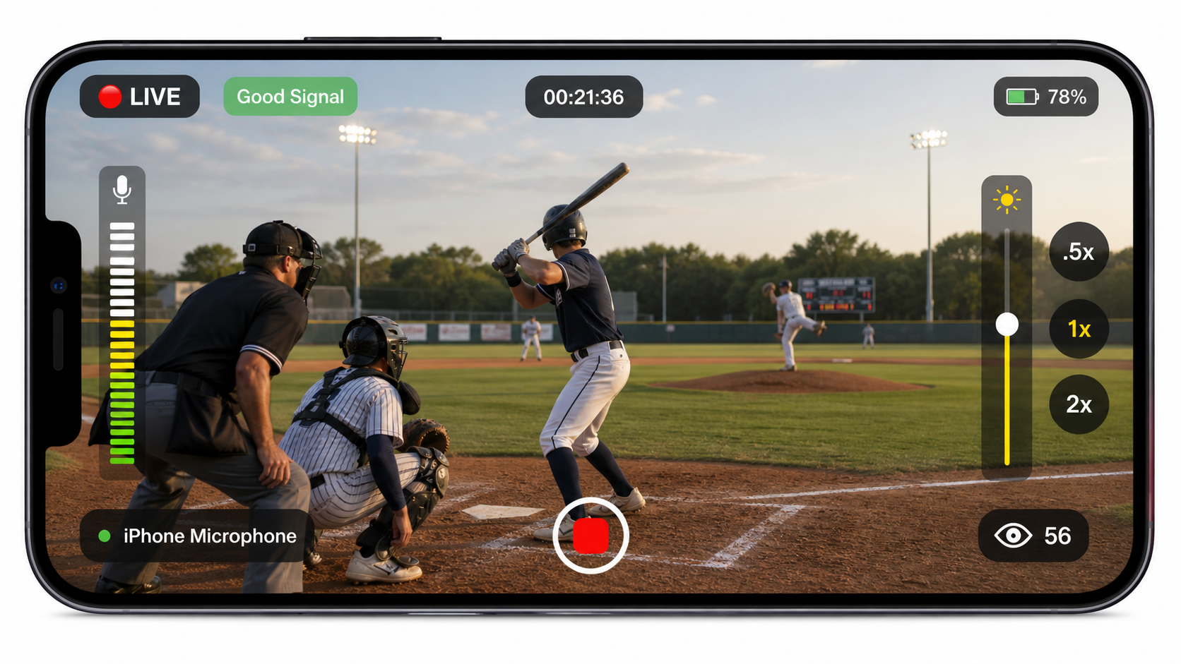 Sports live streaming